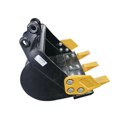 Cfgindustrial 20" Digging Bucket with Teeth for 1-2 Ton Mini Excavator | AGT-12EX-WD20