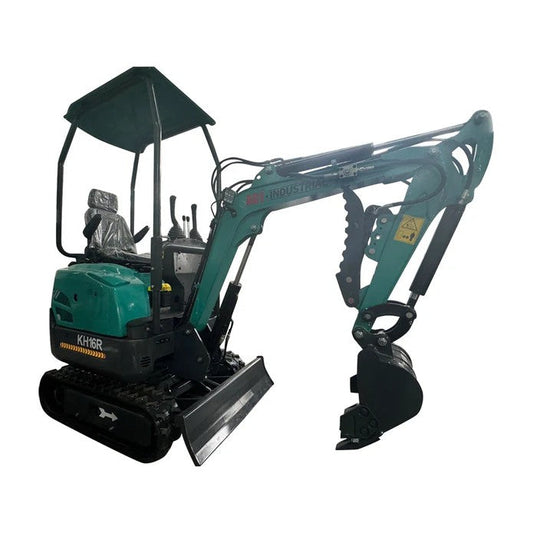 Cfgindustrial 1 Ton Mini Excavator with Hydraulic Thumb & Gasoline RATO Engine | AGT-KH16R