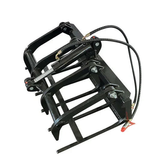 Cfgindustrial 39" Hydrualic Grapple for Mini Skid Steer – Wood, Brush & Debris Handling Attachment | AGT-M-HGB
