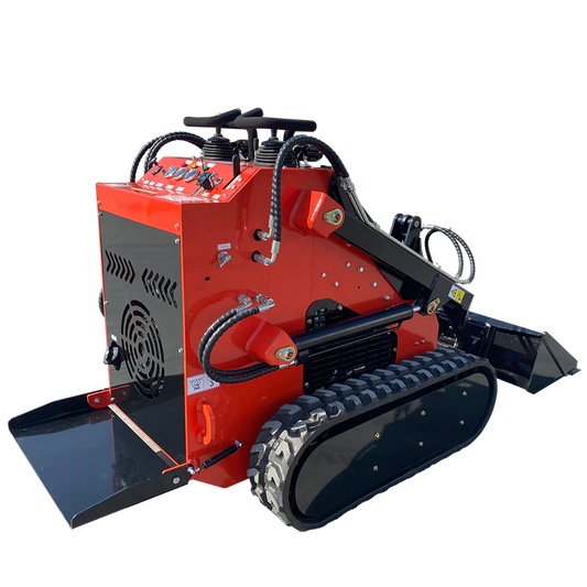 Cfgindustrial 1 Ton Mini Skid Steer Track Loader with 23HP RATO Engine | LRT23