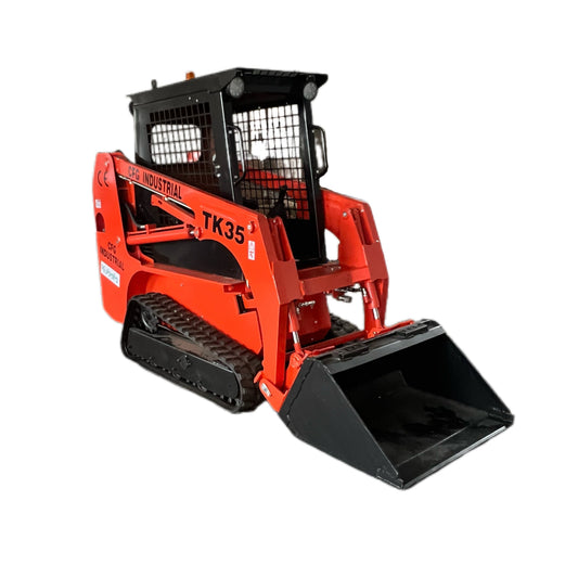 Cfgindustrial 1.4 Ton Mini Skid Steer Loader w/ Kubota D1105 Engine Open Cab | TK35