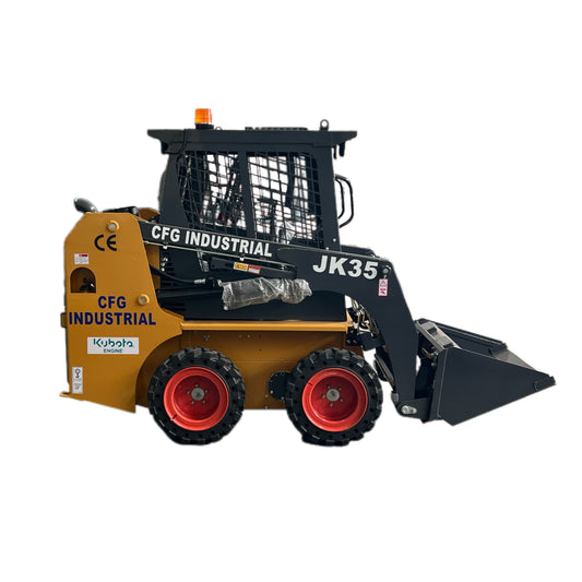 Cfgindustrial 1.4 Ton Open Operator Wheel Skid Steer Loader | JK35