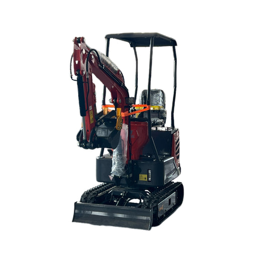 Cfgindustrial 1 Ton Mini Excavator with 9.8kW Gasoline Engine Compact Crawler Digger | MX15R