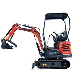 Cfgindustrial 1 Ton 13.5HP B&S Engine Mini Excavator W/Pilot Control | MX15-B