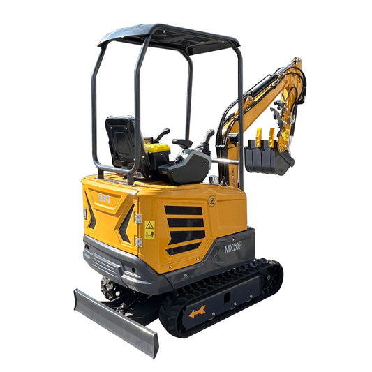 Cfgindustrial 1.2 Ton Mini Excavator Digger with 23 HP Rato Engine & Hydraulic Thumb | MX20R