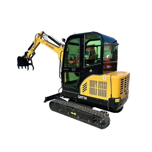 Cfgindustrial 1.8 Ton Mini Excavator with 25 HP Kubota D902 Engine, Hydraulic Thumb & Pilot Controls | QNT30
