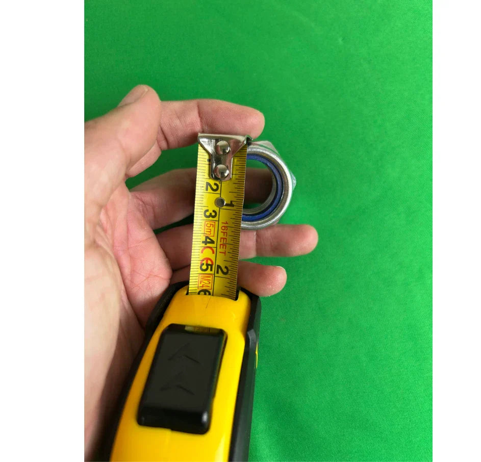 Cfgindustrial Mini Excavator 0.98in/25mm Bucket Pins Bolt/Nut Connection Accessories 1 Set | 25MMBKTPIN