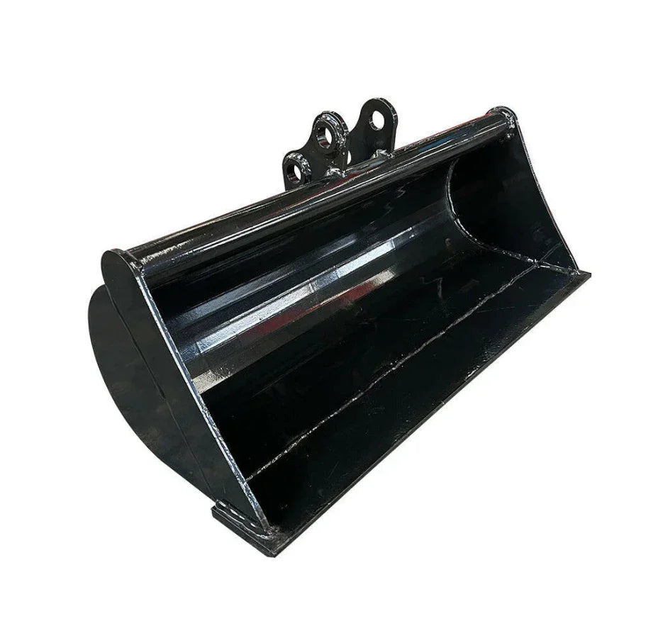 Cfgindustrial 32" Toothless Bucket for 1-2 Ton Mini Excavators | AGT-12EX-WD32B
