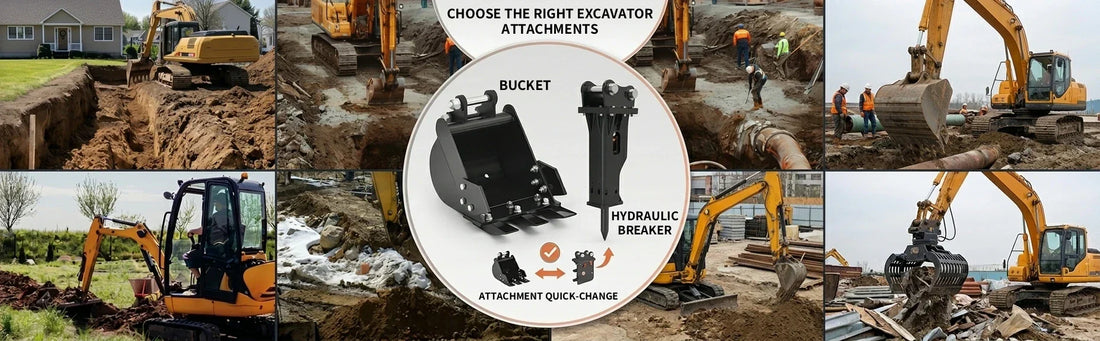 One Machine, Endless Jobs: The Ultimate Mini Excavator Attachment Guide
