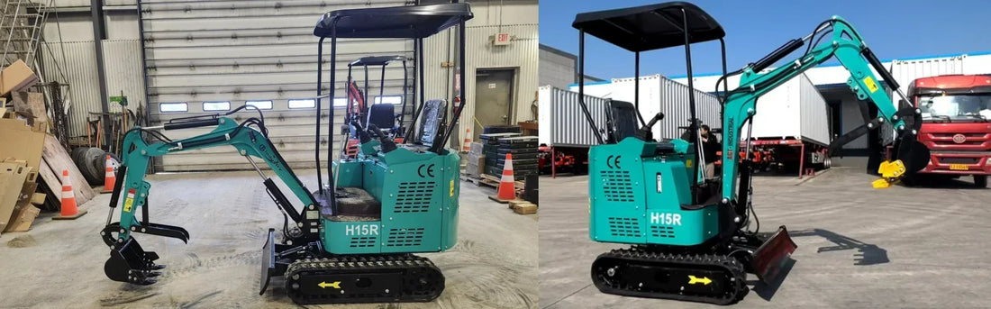 Dig, Lift, and Maneuver Anywhere: AGT-H15R Mini Excavator for Gardens, Parks & Orchards