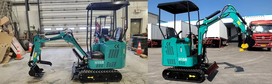 Dig, Lift, and Maneuver Anywhere: AGT-H15R Mini Excavator for Gardens, Parks & Orchards