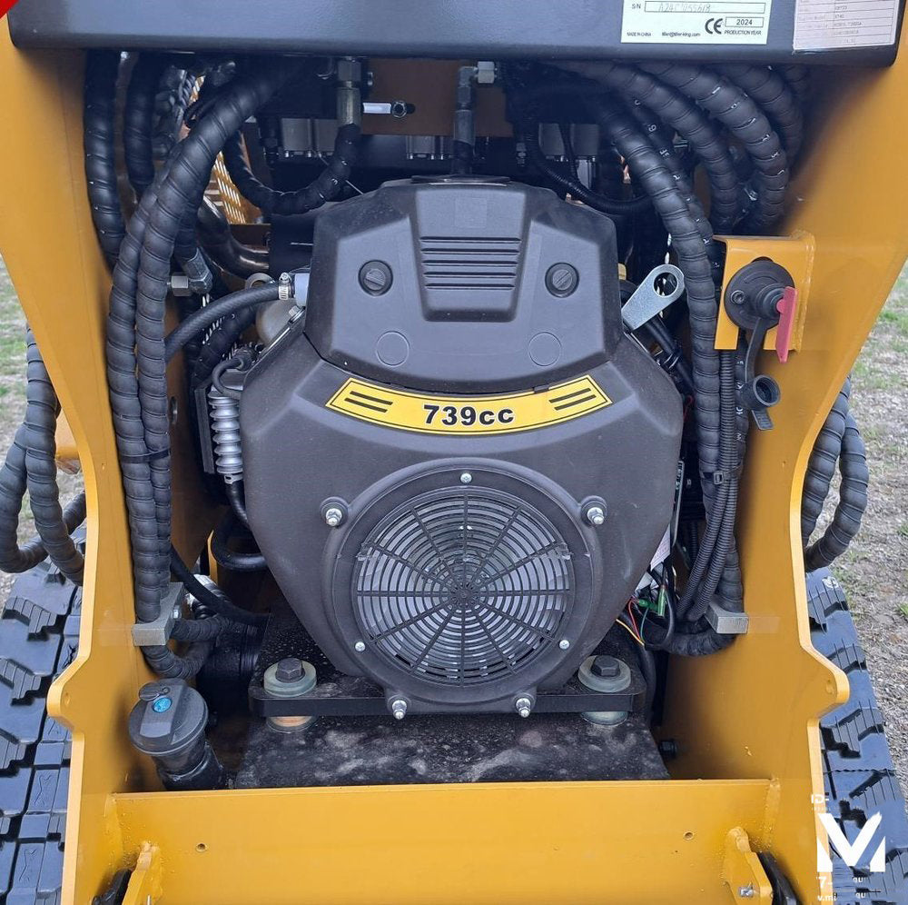 Cfgindustrial 1 Ton Mini Crawler Skid Steer with 23HP RATO R740 EPA Engine | CRT23