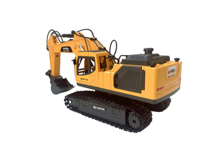 Alloy Remote Control Excavator Model with Interchangeable Attachments | WJMX-4D-E1