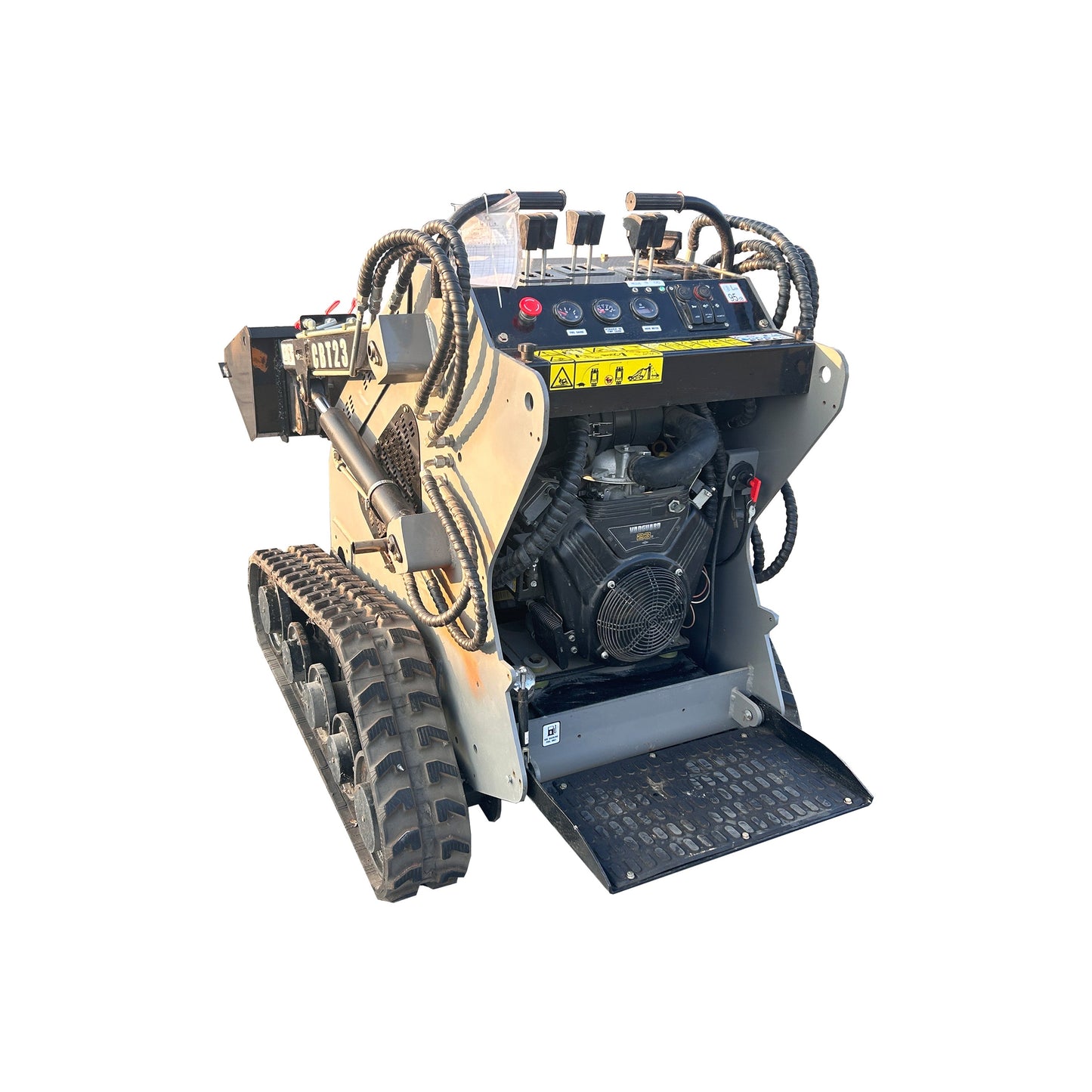 Cfgindustrial 23 HP Mini Skid Steer Ride-on Compact Tracked Loader with B&S Engine  | CBT23