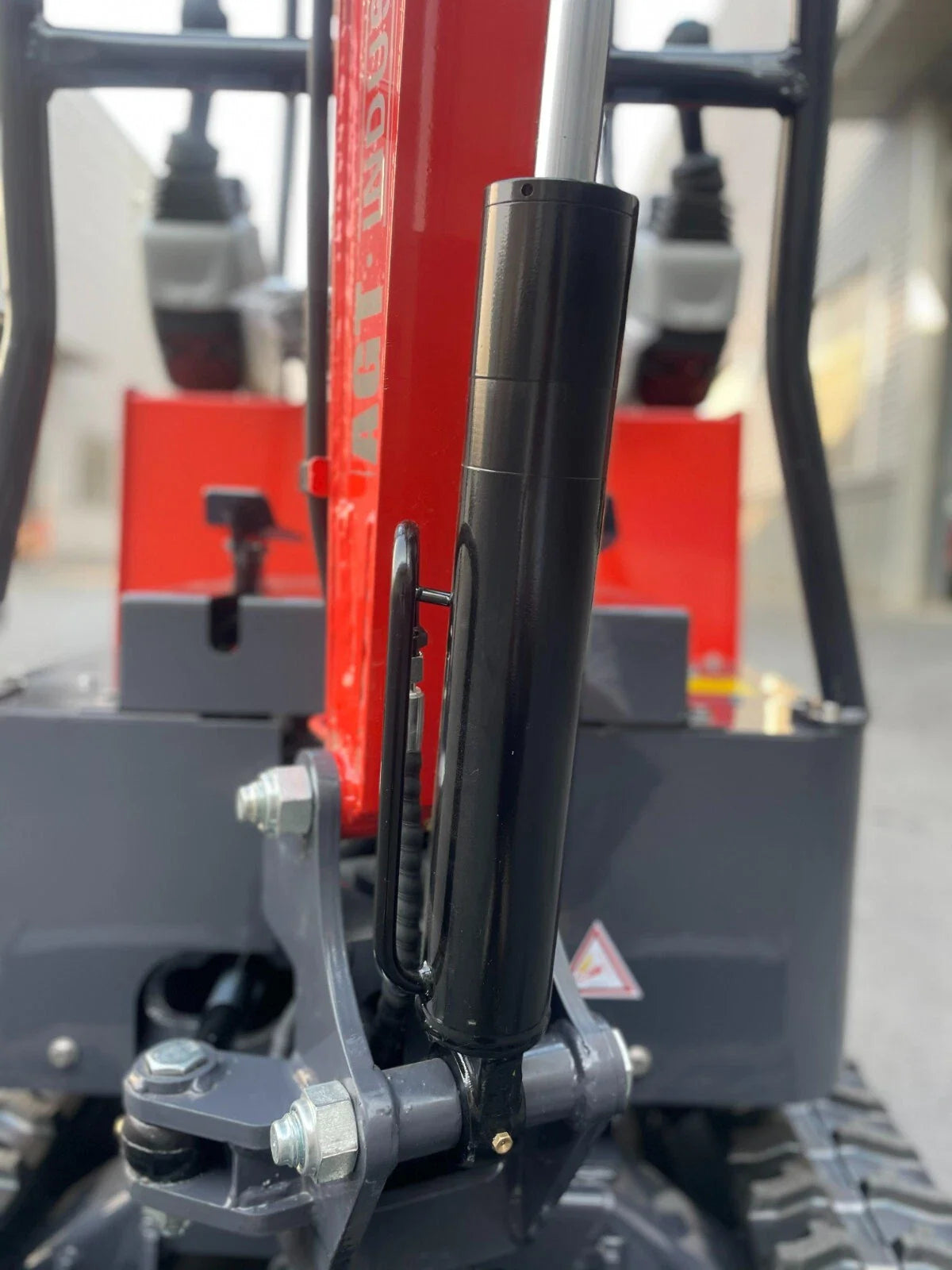 Cfgindustrial 1 Ton Upgraded Mini Excavator with Pilot Control, Swing Boom & Hydraulic Thumb | DM12X-PLUS