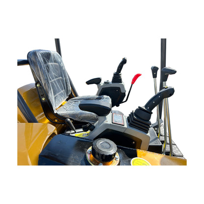 Cfgindustrial 2 Ton Mini Hydraulic Excavator with Cab, Rato 825 Gasoline Engine | MX50R