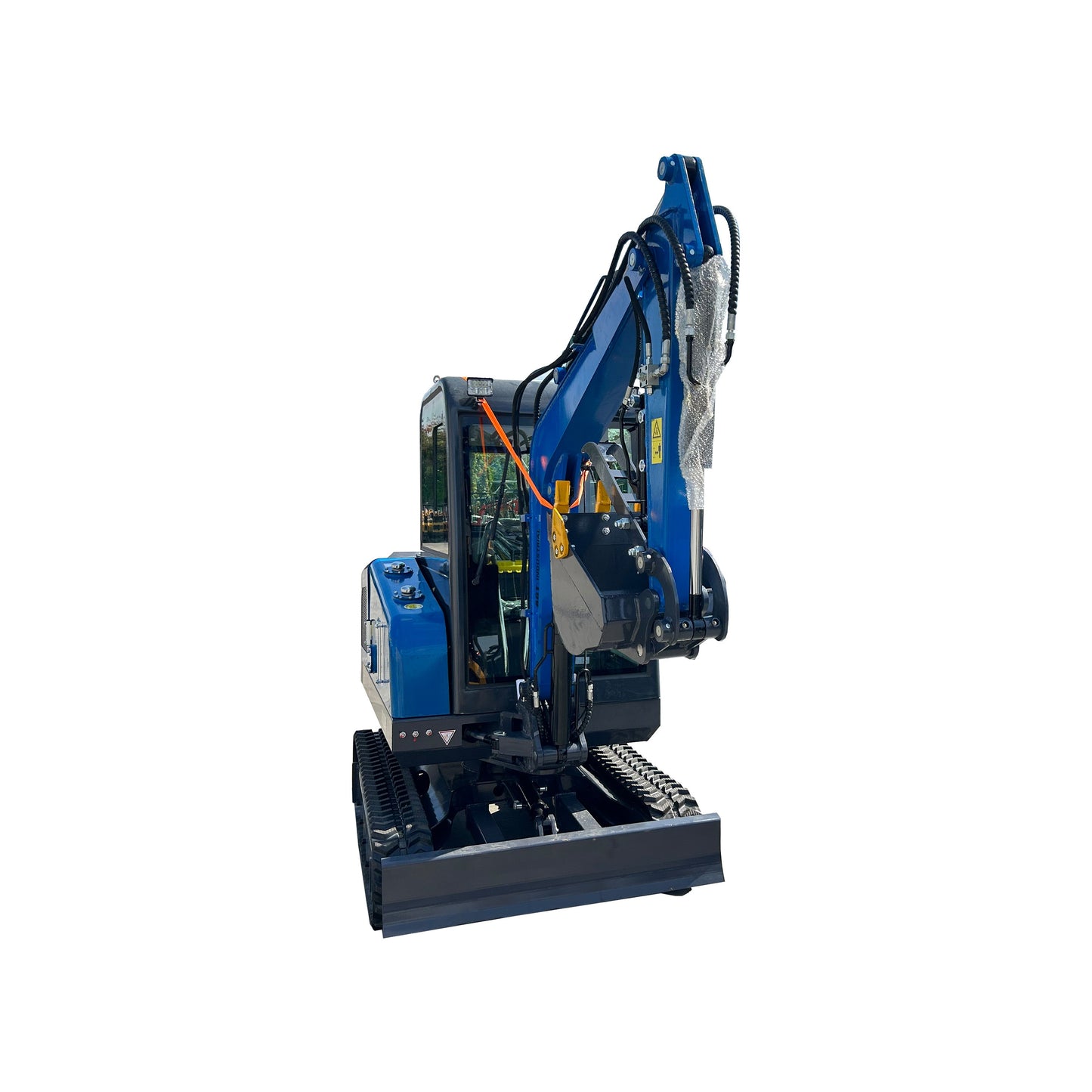 Cfgindustrial 2 Ton Hydraulic Crawler Excavator with Cab, 28 HP Rato 825 Gasoline Engine | MY50R