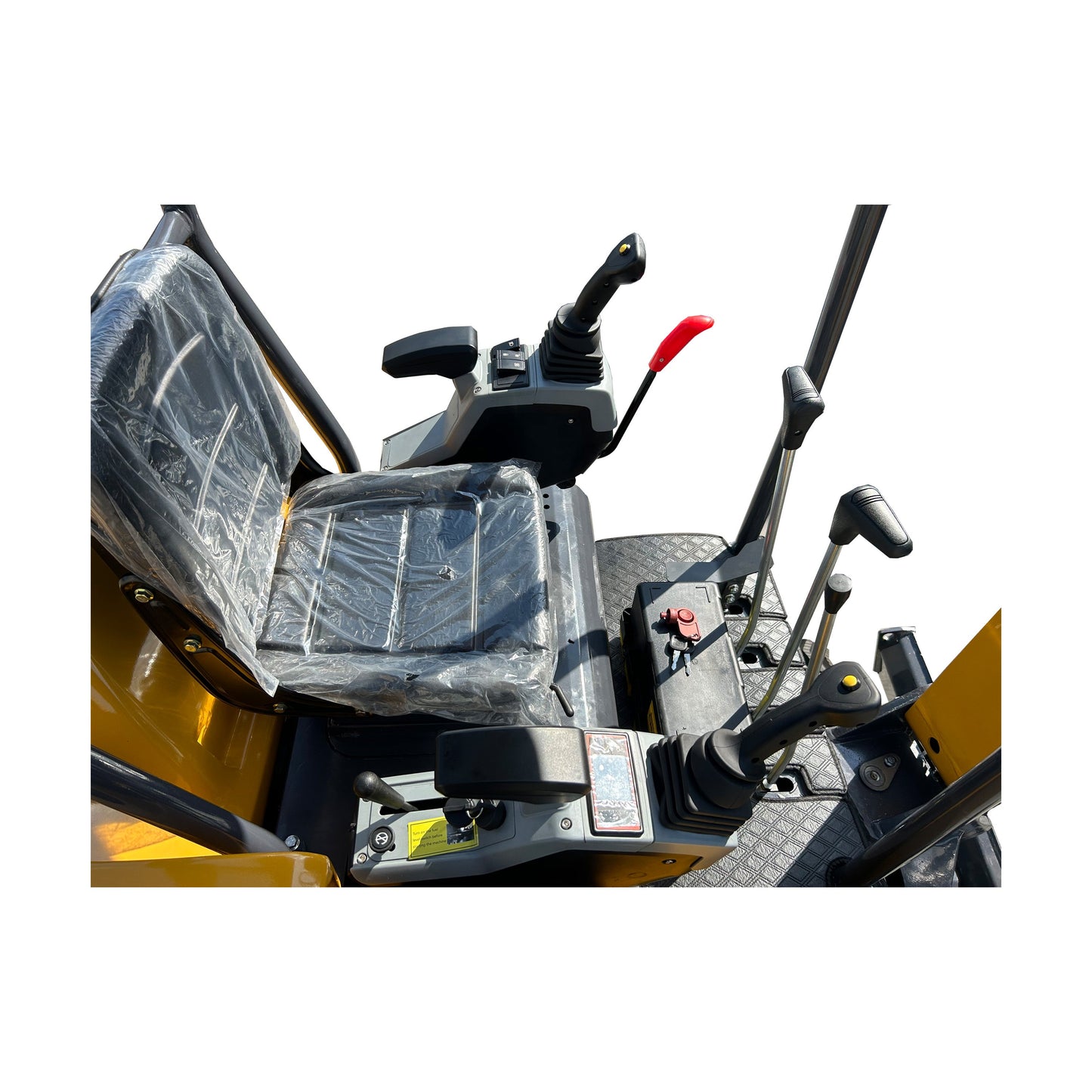 Cfgindustrial 2 Ton Mini Hydraulic Excavator with Cab, Rato 825 Gasoline Engine | MX50R