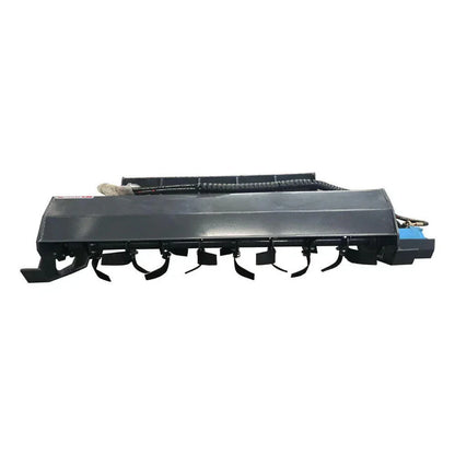 Cfgindustrial 72" SKID STEER HYDRAULICTILLER -32PCS BLADES | ECSSTR072