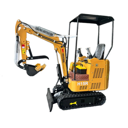 Cfgindustrial 1 Ton, 13.5 HP RATO Engine Mini Excavator with Pilot Control System | AGT-H15R