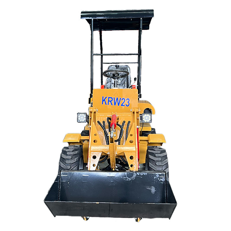 Cfgindustrial 24 HP Rato Mini Skid Steer Loader with Compact Tracks & Wheeled | KRW23
