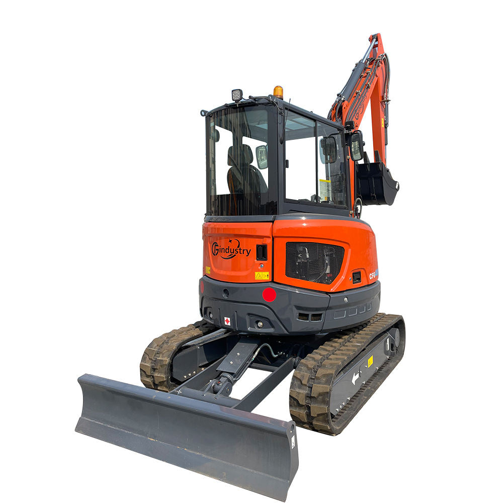 Cfgindustrial 4 Ton Mini Excavator with Kubota D1703 Engine with Hydraulic Thumb | CFG-40UF