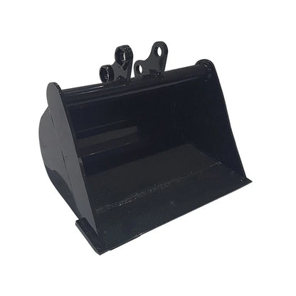 Cfgindustrial 600mm Toothless Rock Bucket for Mini Excavators | AGT-12EX-WD24B