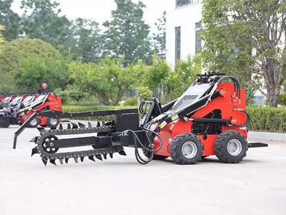 Cfgindustrial Trencher Attachment for Mini Skid Steer Loaders for LRT23, LBT23 & KBT23 | M-CT