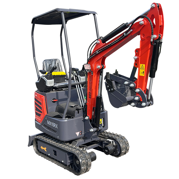 Cfgindustrial 1 Ton Mini Excavator with Rato 13.5 HP R420D Gas Engine | MX15RX