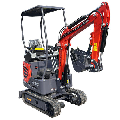 Cfgindustrial 1 Ton Mini Excavator with Rato 13.5 HP R420D Gas Engine | MX15RX