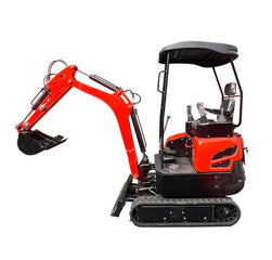 Cfgindustrial 1.4 Ton Mini Excavator with Kubota 14 HP Engine, Tracked Crawler Digger | NT18