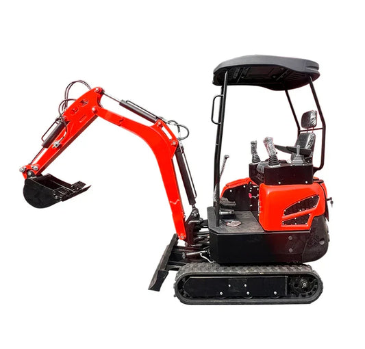 Cfgindustrial 1.4 Ton Mini Excavator with Kubota 14 HP Engine, Tracked Crawler Digger | NT18