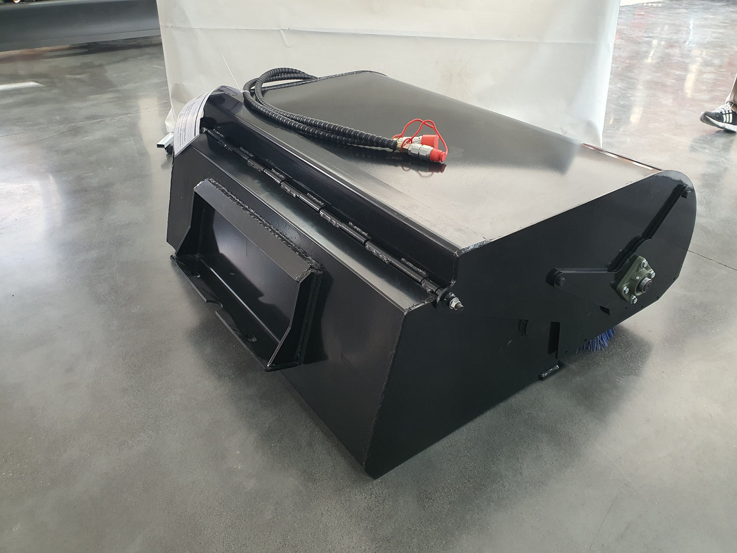 Cfgindustrial Broom Sweeper Attachment for Mini Skid Steers | M-BM