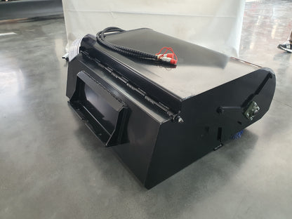 Cfgindustrial Broom Sweeper Attachment for Mini Skid Steers | M-BM