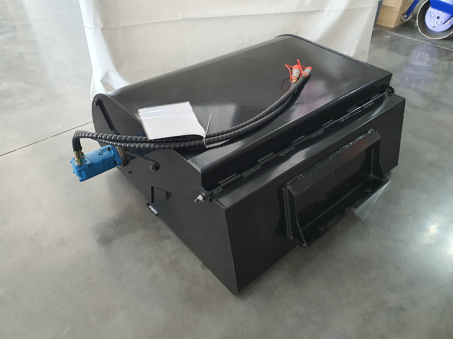 Cfgindustrial Broom Sweeper Attachment for Mini Skid Steers | M-BM