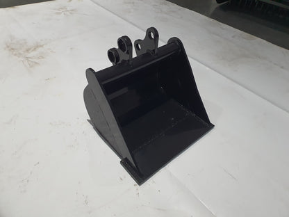 Cfgindustrial 15in Mini Excavator Toothless Bucket without Teeth Buckets | AGT-12EX-WD15B