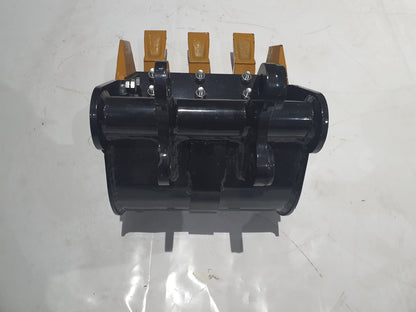 Cfgindustrial 16" Bucket With Teeth For Mini Excavators | AGT-12EX-WD16