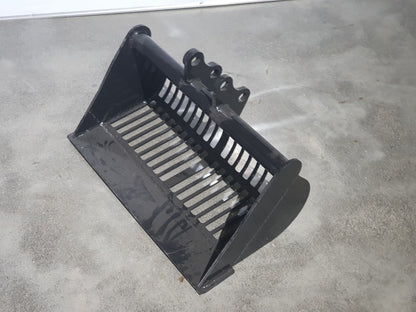 Cfgindustrial 24" Riddle Bucket Skeleton Bucket For 1-2 Ton Mini Excavators | AGT-12EX-LD24B