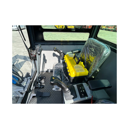 Cfgindustrial 2 Ton Hydraulic Crawler Excavator with Cab, 28 HP Rato 825 Gasoline Engine | MY50R
