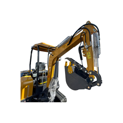 Cfgindustrial 2 Ton Mini Hydraulic Excavator with Cab, Rato 825 Gasoline Engine | MX50R