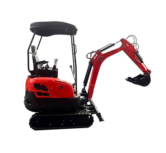 Cfgindustrial 1.4 Ton Mini Excavator with Kubota 14 HP Engine, Tracked Crawler Digger | NT18