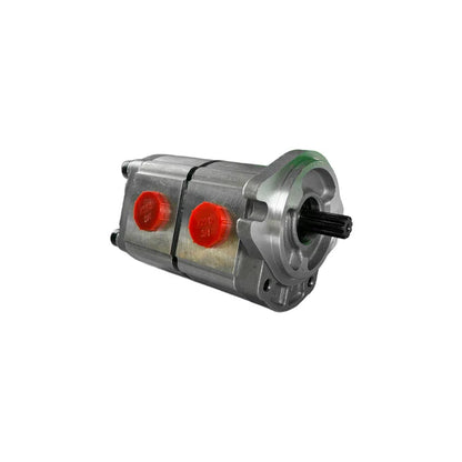 Cfgindustrial Two-section Hydraulic Pump for Mini Skid Steers, 6-12 GPM, 3000 PSI | PGP51088G3LP