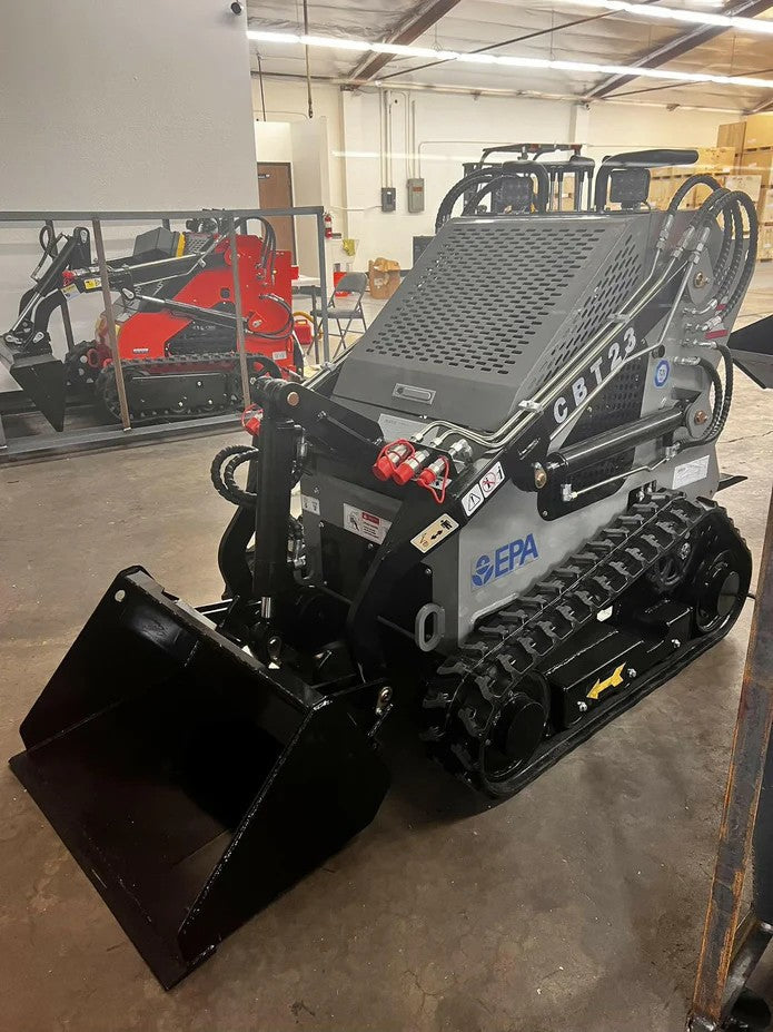 Cfgindustrial 23 HP Mini Skid Steer Ride-on Compact Tracked Loader with B&S Engine  | CBT23