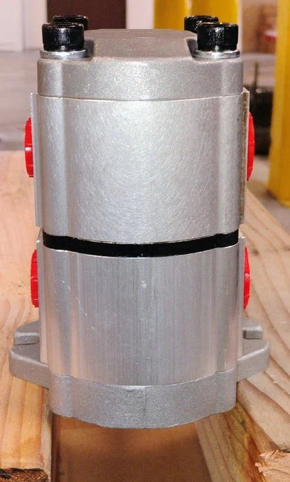 Cfgindustrial Two-section Hydraulic Pump for Mini Skid Steers, 6-12 GPM, 3000 PSI | PGP51088G3LP