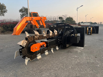 Cfgindustrial 48" Skid Steer Trencher Attachment | ECSSCT72