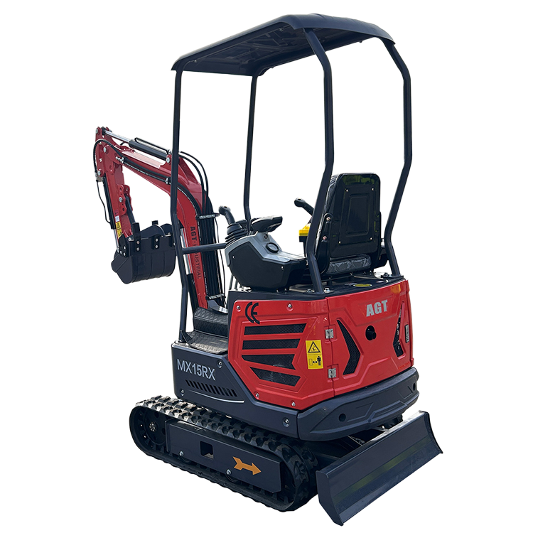 Cfgindustrial 1 Ton Mini Excavator with Rato 13.5 HP R420D Gas Engine | MX15RX