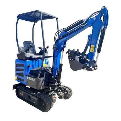 Cfgindustrial 1 Ton Tracked Mini Excavator with 13.5 HP RATO Engine w/ Pilot Control & Swing Boom | MX12-CRPLUS