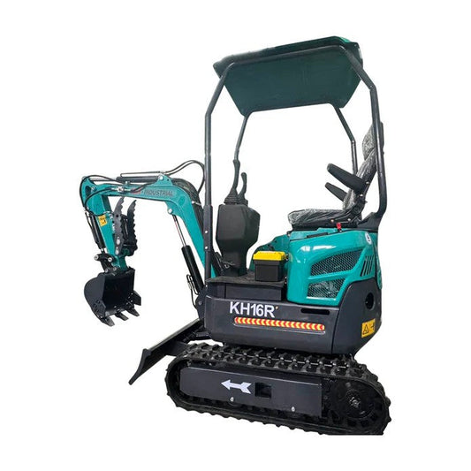 Cfgindustrial 1 Ton Mini Excavator with Hydraulic Thumb & Gasoline RATO Engine | AGT-KH16R