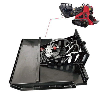 Cfgindustrial 35in Mini Skid Steer Brush Cutter with 2 Blades Loader Attachments | M-RC