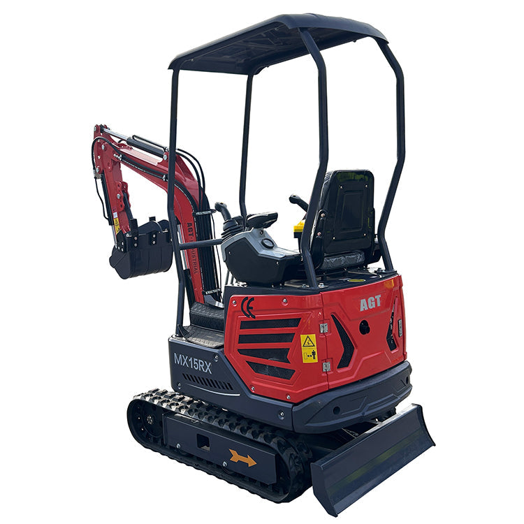 Cfgindustrial 1 Ton Mini Excavator with Rato 13.5 HP R420D Gas Engine | MX15RX